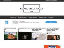 Tablet Screenshot of gophouseoffools.com